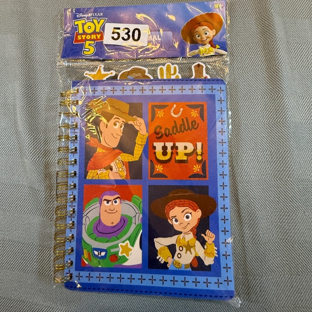 Disney Pixar Toy Story Journal Notebook 96 Sheets Woody Buzz Jessie New 530